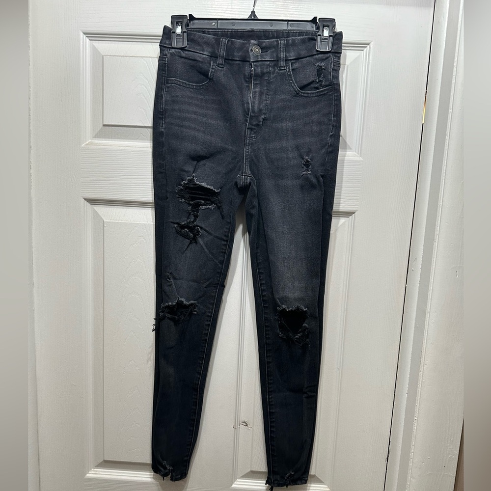 American Eagle curvy super high rise Jeggings